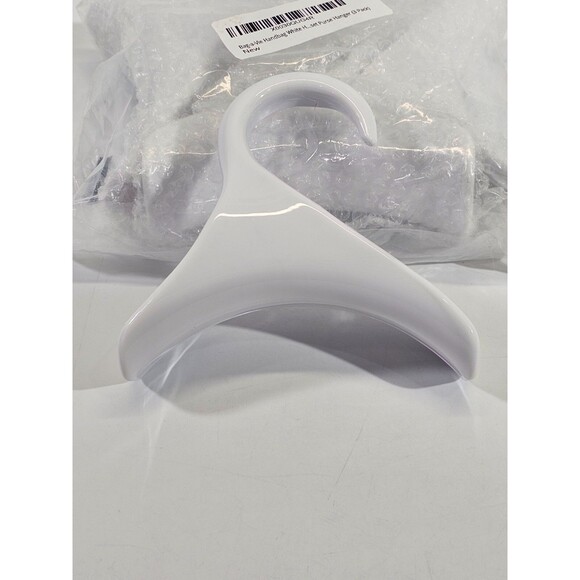 MW Bag-A-Vie White Handbag Purse Hanger Organizer Hooks For Parties NEW LOT OF 6 - Picture 3 of 3